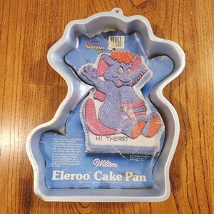 1985 Wuzzles Eleroo Wilton Cake Pan Vintage 1980s Wuzzle Birthday Cake Pan VTG